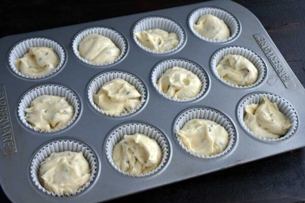 Unbaked cupcakes