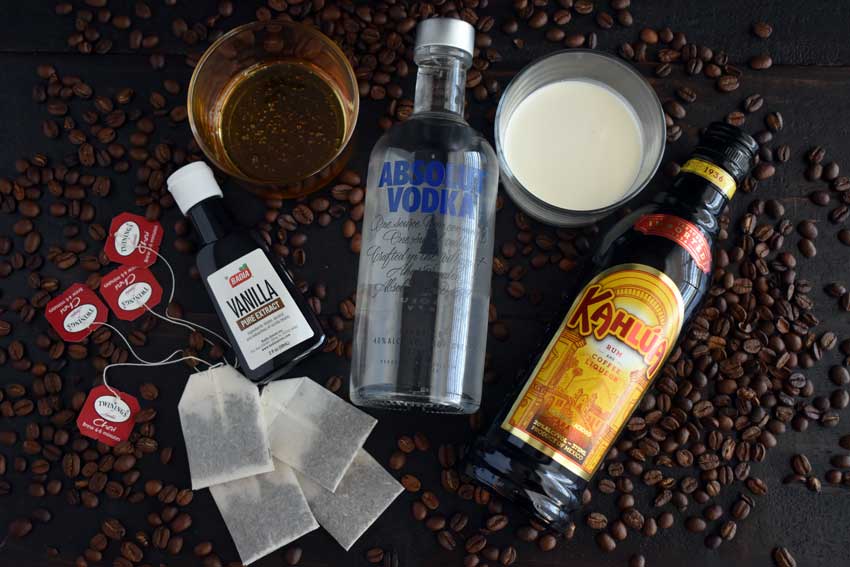 Dirty Chai White Russian Ingredients