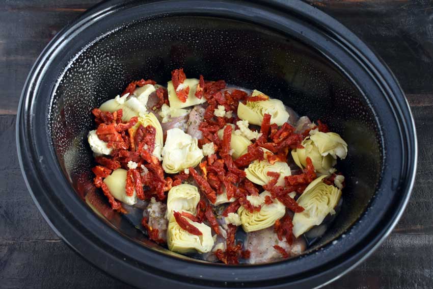 Everything has been added to the crockpot
