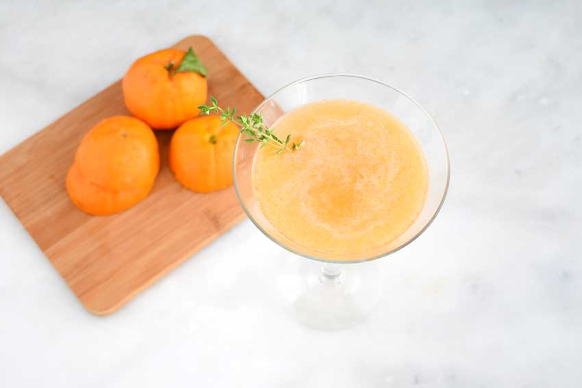 Tangerine & Honey Thyme Martini