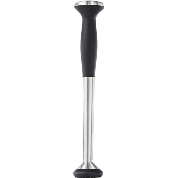 OXO SteeL Muddler with Non-Scratch Nylon Head and Soft Non-Slip Grip