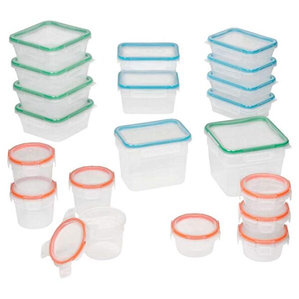 Snapware 40-Piece Total Solution Food Storage Set, Plastic