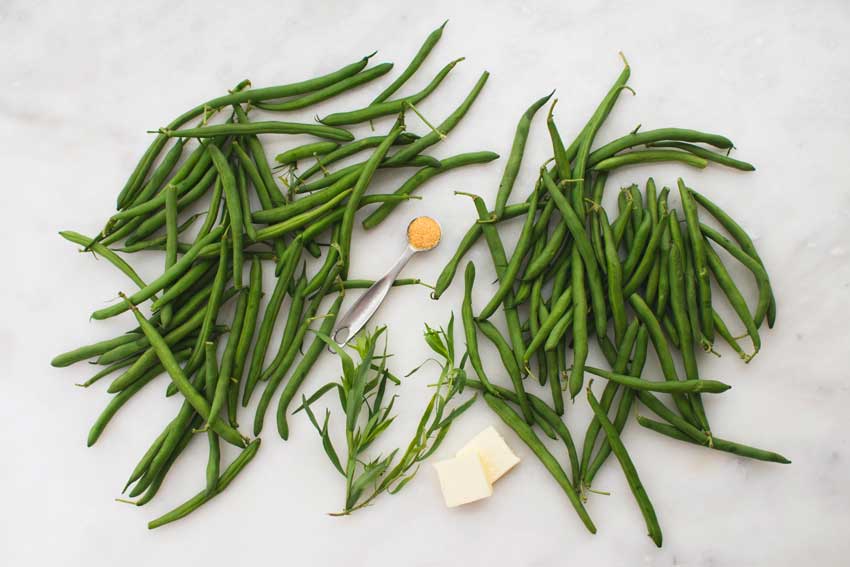 Green Beans with Tarragon Ingredients