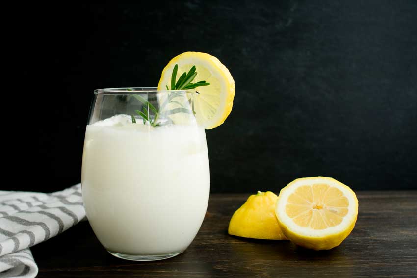 Rosemary Lemon Cream Soda