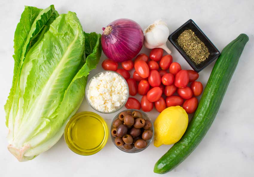 Greek Salad Ingredients