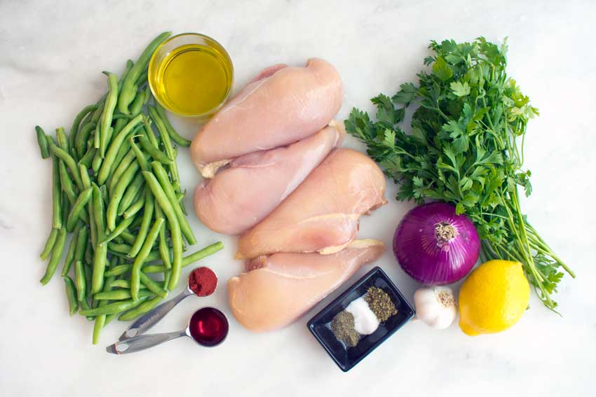 Chimichurri Chicken Green Beans Skillet Ingredients