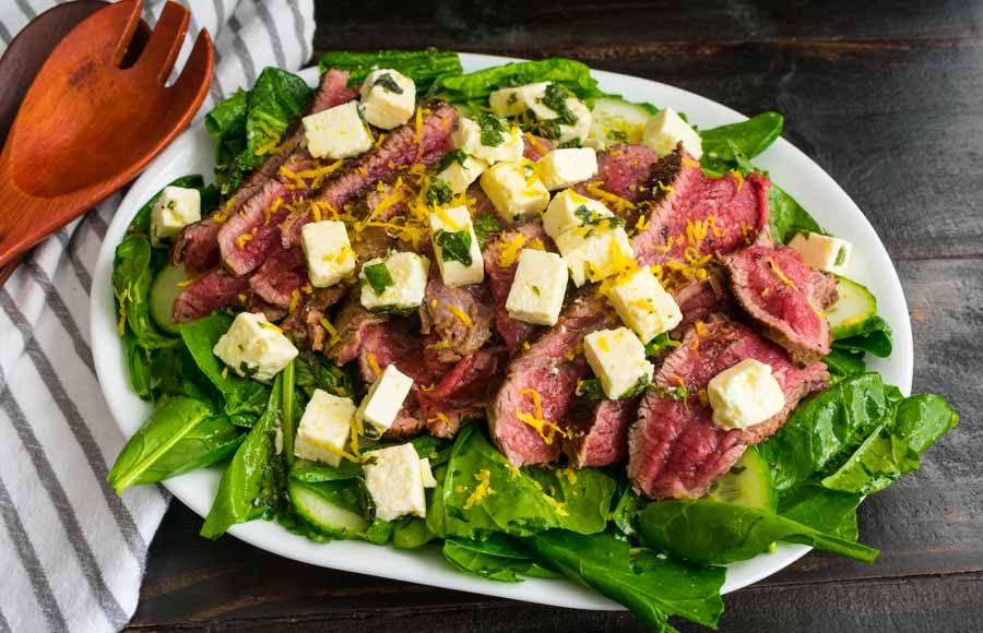 Steak and Feta Salad