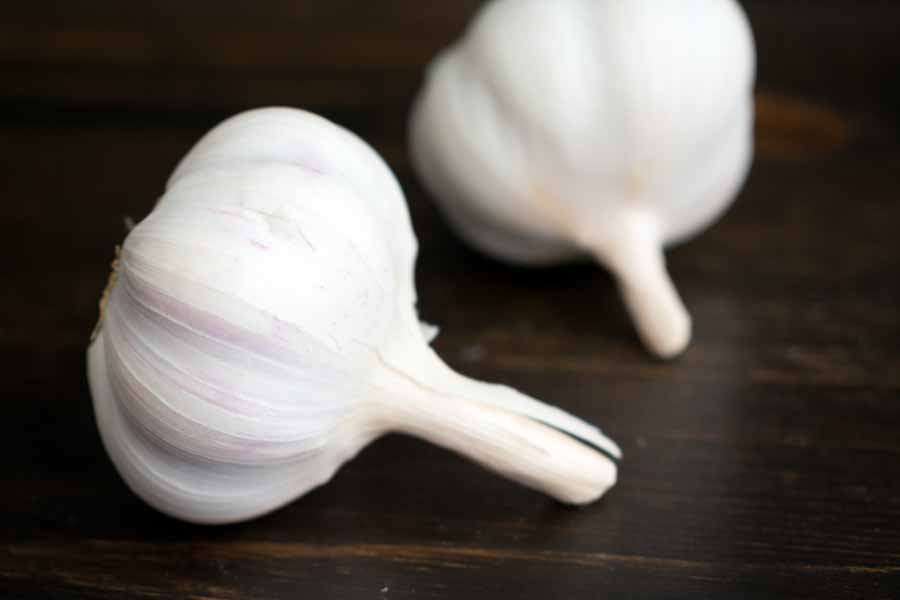 This recipe uses plenty of garlic!