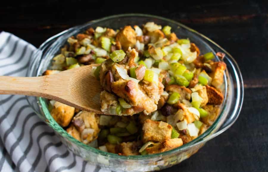 Old-Fashioned Chestnut Stuffing or Dressing