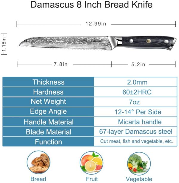Paudin Bread Knife