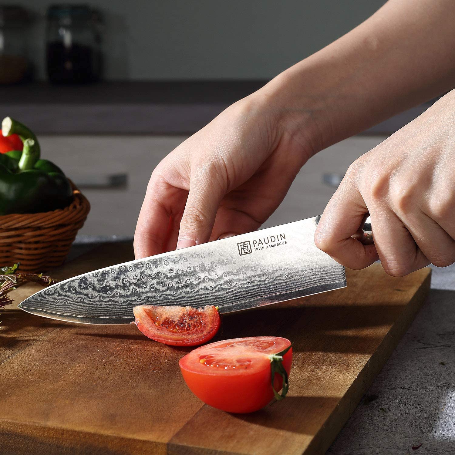 The Paudin Pro Chef's Knife Is a Top-Rated Kitchen Knife on