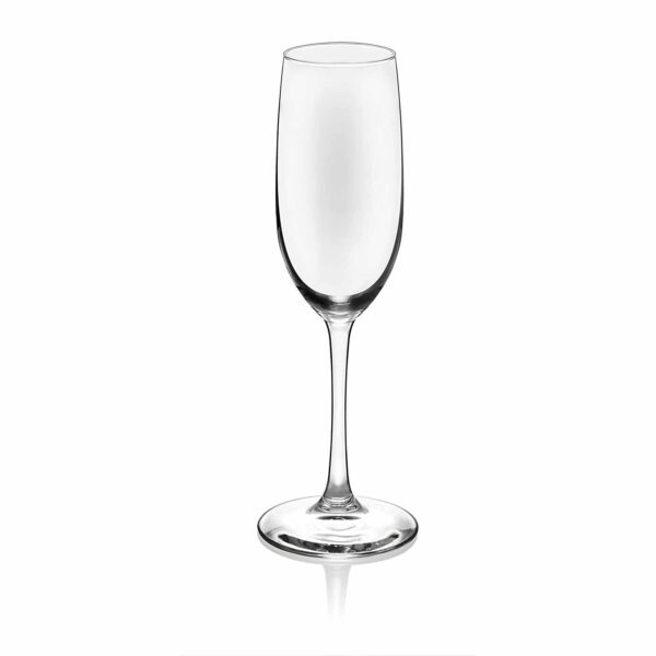 Libbey Midtown Champagne Flute Glasses, Set of 4