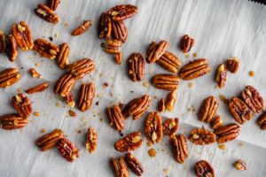 Sweet and Spicy Toasted Pecans