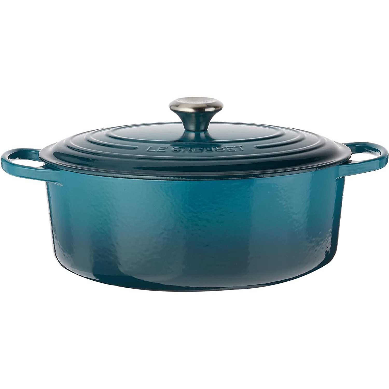 Le Creuset Enameled Cast Iron Rice Pot with Lid and Steamer Insert