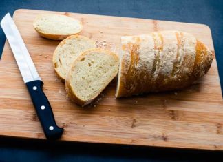 No Knead Bread-Baguette