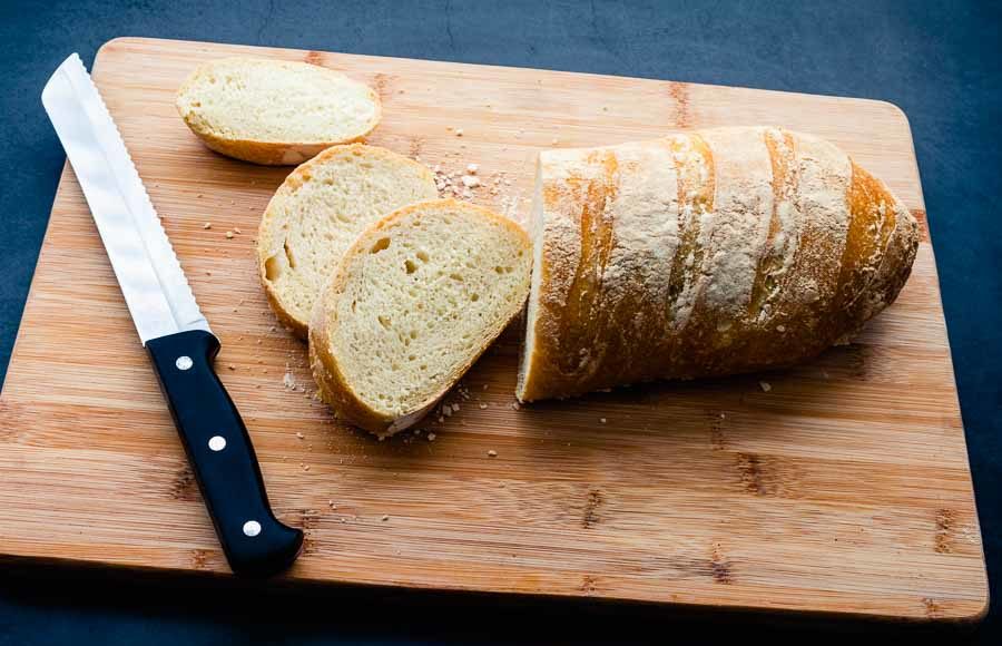 No Knead Bread-Baguette