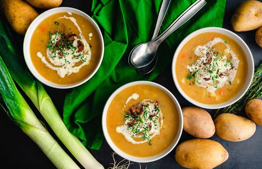 Easy Potato Leek Soup