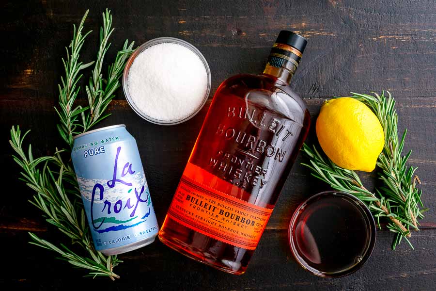 Bourbon Rosemary Cocktail Ingredients