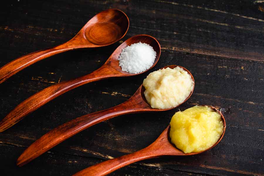 Ginger-garlic paste ingredients