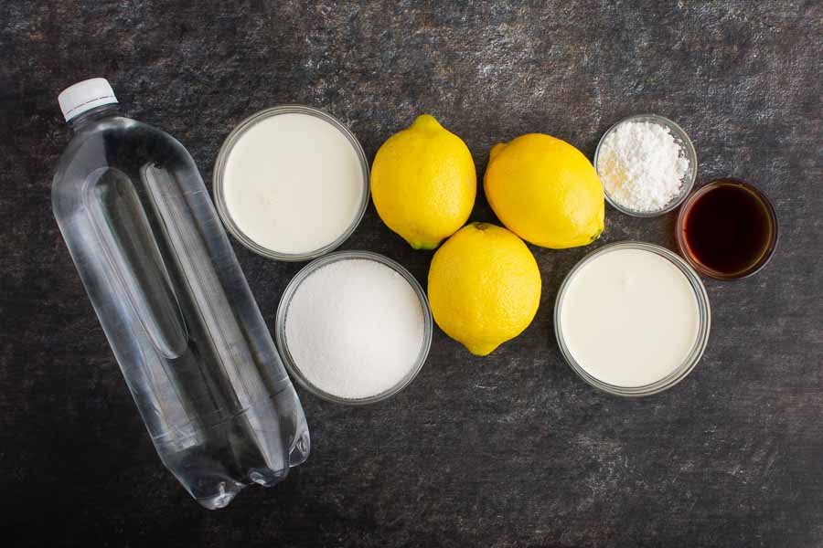 Lemon Drop Cream Soda Ingredients