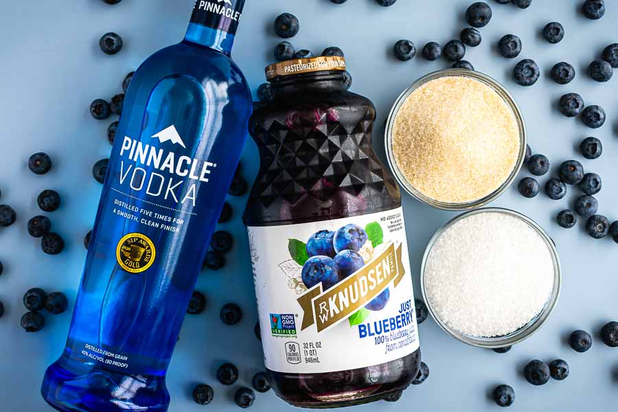 Blueberry Martini Ingredients