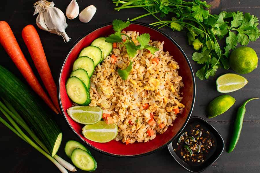 Thai Style Crab Fried Rice